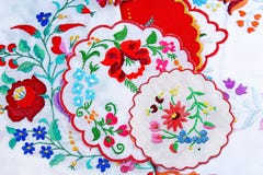 Embroidery. Patchwork handwork embroidery closeup texture pattern studio photo background. Stock Photos Embroidery. Patchwork handwork embroidery closeup texture pattern studio photo background. Stock Photos
