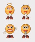 Emoticon Set Stock Images