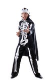 Emotional Man Dressed As King Of Skeletons Stock Images Emotional Man Dressed As King Of Skeletons Stock Images