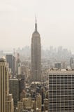Empire State Building From The Top Of The Rock Royalty Free Stock Photo