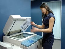 Employé de bureau images libres de droits Employé de bureau images libres de droits