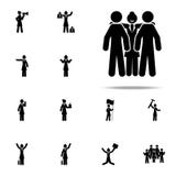empresaria, icono del jefe sistema universal de los iconos de la empresaria para la web y el móvil libre illustration empresaria, icono del jefe sistema universal de los iconos de la empresaria para la web y el móvil libre illustration