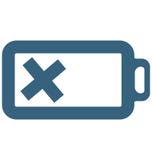 Empty Battery glyph Vector Icon special Signs and symbols vector illustration Empty Battery glyph Vector Icon special Signs and symbols vector illustration