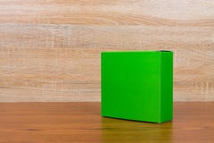 Download Green cardboard box stock image. Image of isolated, open ...