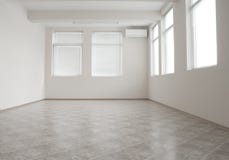 Empty office room with air-conditioner stock image Empty office room with air-conditioner stock image