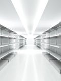 Empty retail shelves royalty free stock image Empty retail shelves royalty free stock image
