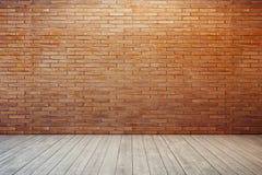Empty Room With Red Brick Wall Royalty Free Stock Image Empty Room With Red Brick Wall Royalty Free Stock Image