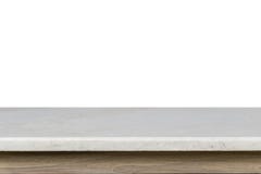 Empty Top Of White Mable Stone Table Isolated On White Background Stock Image Empty Top Of White Mable Stone Table Isolated On White Background Stock Image