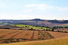 En bild av en landssida - Tyskland Royaltyfria Bilder En bild av en landssida - Tyskland Royaltyfria Bilder