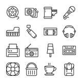 En packe av UI-symboler vektor illustrationer En packe av UI-symboler vektor illustrationer