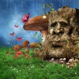 Enchanted Fantasy Tree Royalty Free Stock Photos Enchanted Fantasy Tree Royalty Free Stock Photos