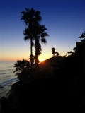 Encinitas Sunset Royalty Free Stock Photos Encinitas Sunset Royalty Free Stock Photos