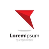 Endast för pilaffärsidé för väg framåt röd logo för symbol för beståndsdelar royaltyfri illustrationer Endast för pilaffärsidé för väg framåt röd logo för symbol för beståndsdelar royaltyfri illustrationer