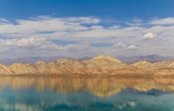The endless beauty of a mountain lake