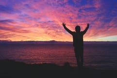 The Energy of Sunrise royalty free stock image The Energy of Sunrise royalty free stock image