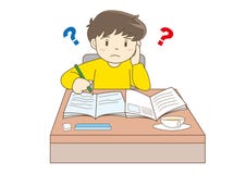 Enfant étudiant l'image de vecteur illustration stock Enfant étudiant l'image de vecteur illustration stock