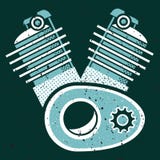 Engine stock illustration Engine stock illustration