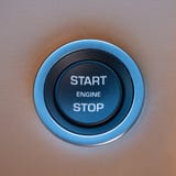 Engine Start Stop Button royalty free stock images Engine Start Stop Button royalty free stock images