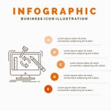 engineering, project, tools, workshop, processing Infographics Template for Website and Presentation. Line Gray icon with Orange vector illustration engineering, project, tools, workshop, processing Infographics Template for Website and Presentation. Line Gray icon with Orange vector illustration
