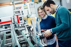 Engineering robotics class teamwork royalty free stock images Engineering robotics class teamwork royalty free stock images
