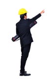 Engineers are pointing commands stock photo Engineers are pointing commands stock photo