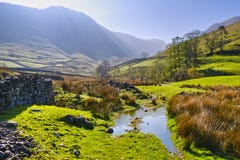 English Lake District Park Stock Photo English Lake District Park Stock Photo