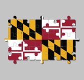 Enigma de serra de vaivém da bandeira de Maryland na bandeira heráldica de George Calvert, primeiro Baron Baltimore ilustração do vetor Enigma de serra de vaivém da bandeira de Maryland na bandeira heráldica de George Calvert, primeiro Baron Baltimore ilustração do vetor
