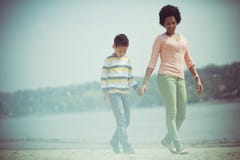 Enjoy by the lake, the sun and the sand royalty free stock photos Enjoy by the lake, the sun and the sand royalty free stock photos