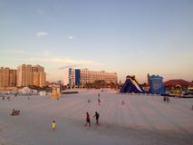 Enjoy the sand of Clearwater, Tampa royalty free stock photos Enjoy the sand of Clearwater, Tampa royalty free stock photos