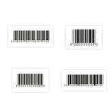Ensemble d'autocollant de code barres illustration libre de droits Ensemble d'autocollant de code barres illustration libre de droits
