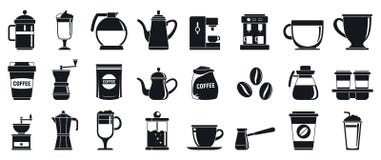 Ensemble d'ic?nes de barman, style simple illustration de vecteur Ensemble d'ic?nes de barman, style simple illustration de vecteur