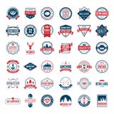 Ensemble d'éléments, de labels, d'insignes et de silhouettes de logotypes de vecteur illustration de vecteur Ensemble d'éléments, de labels, d'insignes et de silhouettes de logotypes de vecteur illustration de vecteur