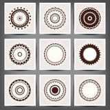 Ensemble de mandala 10 ENV illustration stock Ensemble de mandala 10 ENV illustration stock