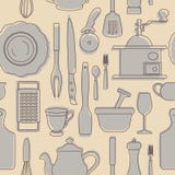 Ensemble de silhouettes des ustensiles de cuisine Type de cru Illustration de vecteur illustration stock Ensemble de silhouettes des ustensiles de cuisine Type de cru Illustration de vecteur illustration stock