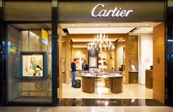 Entrance Of Cartier Store In London 