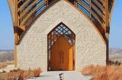Entrance, Holy Family Shrine Stock Photo Entrance, Holy Family Shrine Stock Photo