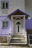 entrance home till arkivfoton entrance home till arkivfoton