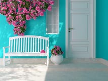 Entrance Of A House. Royalty Free Stock Photography Entrance Of A House. Royalty Free Stock Photography