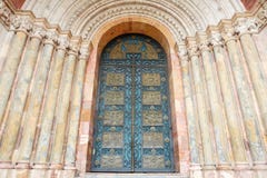 Entrance To The Cathedral Stock Photo Entrance To The Cathedral Stock Photo