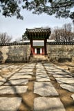Entrance Tower To Buddhist Temple Stock Photos Entrance Tower To Buddhist Temple Stock Photos