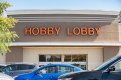 Entrata loby del deposito di hobby immagine stock libera da diritti Entrata loby del deposito di hobby immagine stock libera da diritti