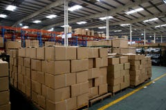 Entrepôt de Chongqing Minsheng Logistics Auto Parts images stock Entrepôt de Chongqing Minsheng Logistics Auto Parts images stock