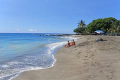 Entspannen auf dem Strand lizenzfreie stockfotos Entspannen auf dem Strand lizenzfreie stockfotos