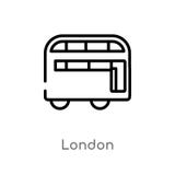 Entwurfslondon-Vektorikone lokalisiertes schwarzes einfaches Linienelementillustration vom Transportkonzept editable Vektoranschl stock abbildung Entwurfslondon-Vektorikone lokalisiertes schwarzes einfaches Linienelementillustration vom Transportkonzept editable Vektoranschl stock abbildung