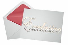 Enveloppe Word d'invitation d'événement exclusif illustration libre de droits Enveloppe Word d'invitation d'événement exclusif illustration libre de droits