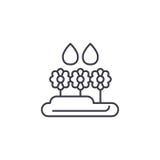 Environmental impact linear icon concept. Environmental impact line vector sign, symbol, illustration. vector illustration Environmental impact linear icon concept. Environmental impact line vector sign, symbol, illustration. vector illustration