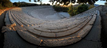 Free Epidaurus Theater Royalty Free Stock Photography - 44425937