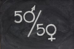 Equal opportunity or representation of genders royalty free stock photo Equal opportunity or representation of genders royalty free stock photo