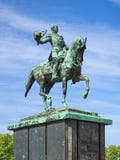 Equestrian statue of William II of the Netherlands in The Hague, Netherlands Royalty Free Stock Images Equestrian statue of William II of the Netherlands in The Hague, Netherlands Royalty Free Stock Images