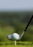 erba di golf del randello di sfera fotografia stock libera da diritti erba di golf del randello di sfera fotografia stock libera da diritti
